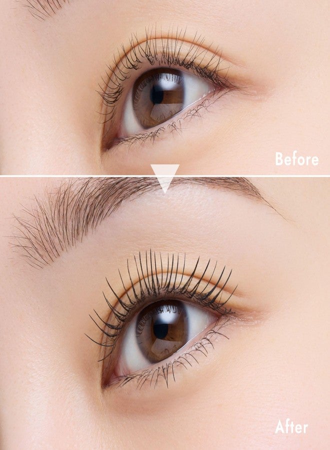 هيروين ميك ماسكارا HEROINE MAKE من KISSME Lash Hype، رموش ثلاثية الأبعاد تدوم طويلاً لرفع وتحديد الرموش، لون أسود - Image 4